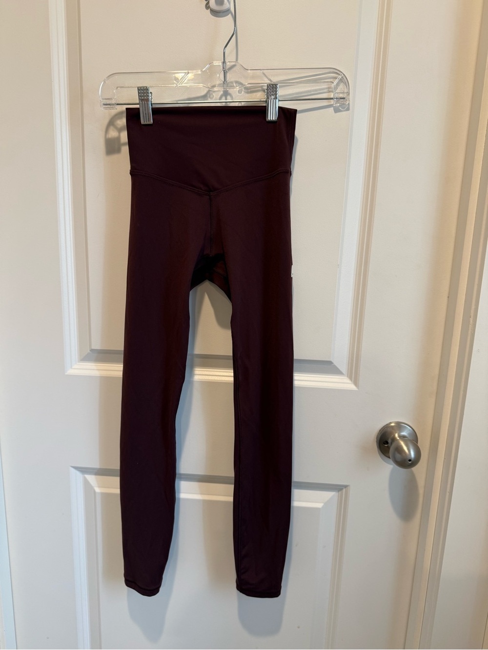 Vuori Daily Legging High Rise Plum Performance Leggings Size XXS
